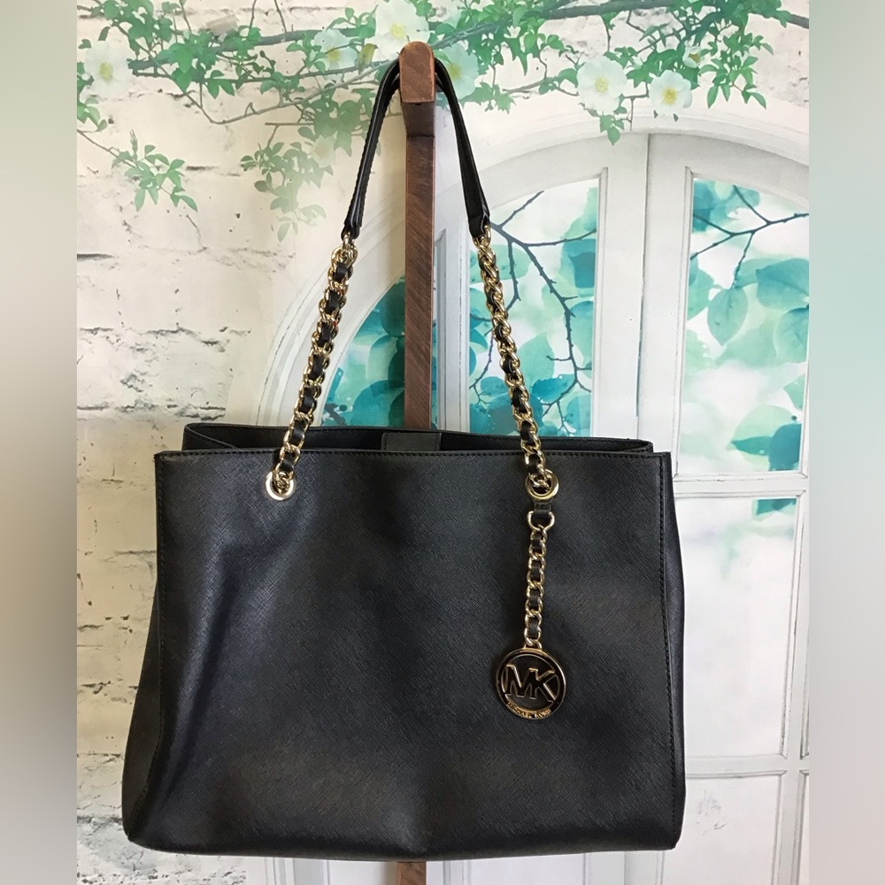 Michael Kors Black Tote Bag